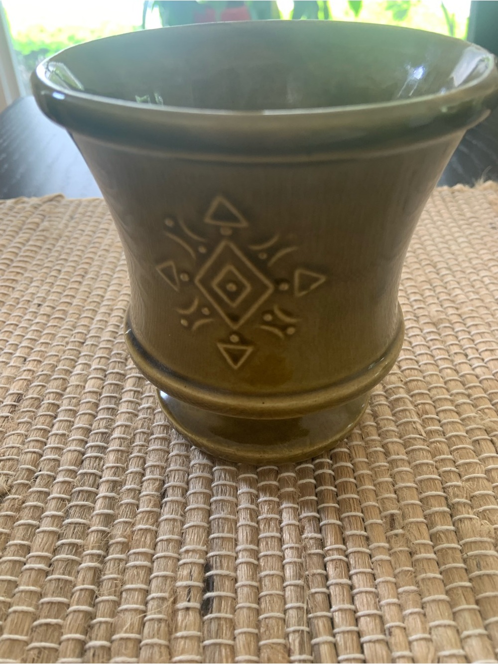 McCoy Olive Green Planter
